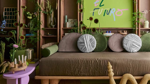 Diseño bambú interior
